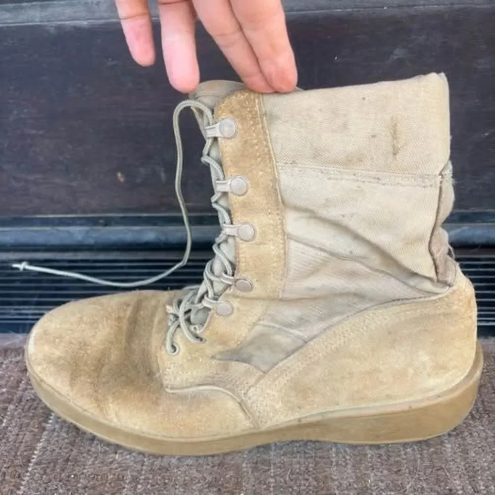 Altama Tan Suede Military Combat Boots size 10.5R